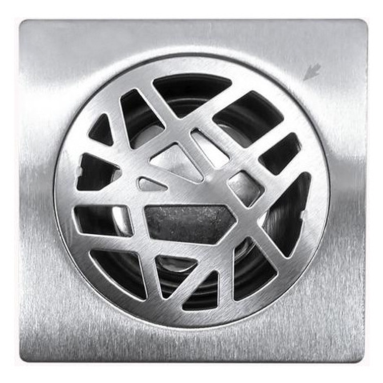 Rejilla Piso En Acero 10x10 Antiolor Y Anticucarachas 2