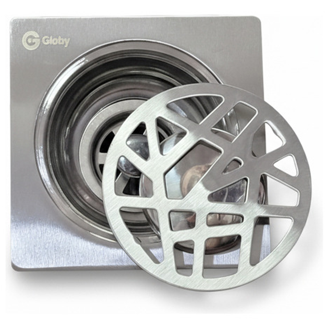 Rejilla Piso En Acero 10x10 Antiolor Y Anticucarachas 3