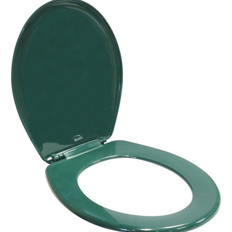 Tapa Asiento Sanitario Verde Oscuro Redondo 3