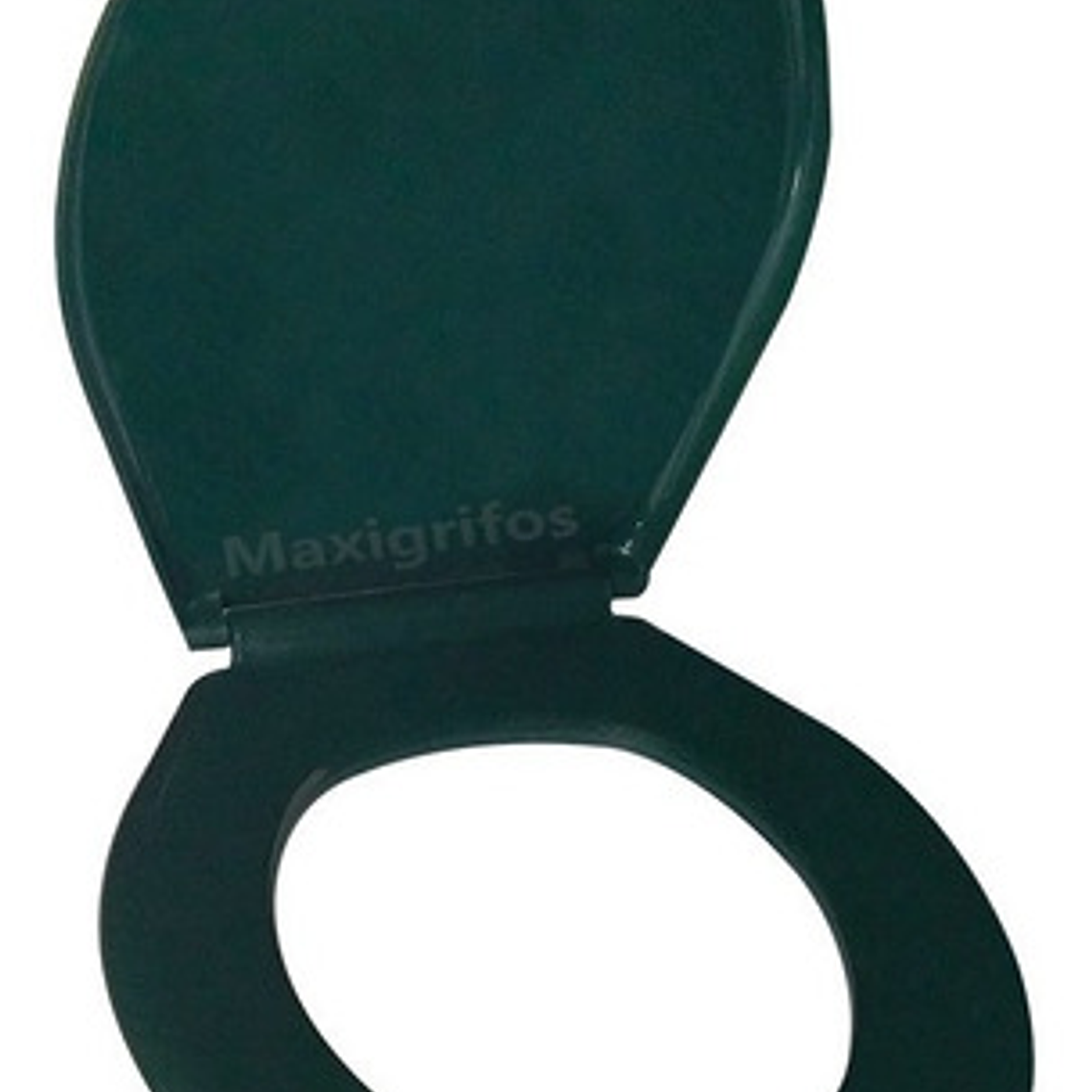 Tapa Asiento Sanitario Verde Oscuro Redondo 6