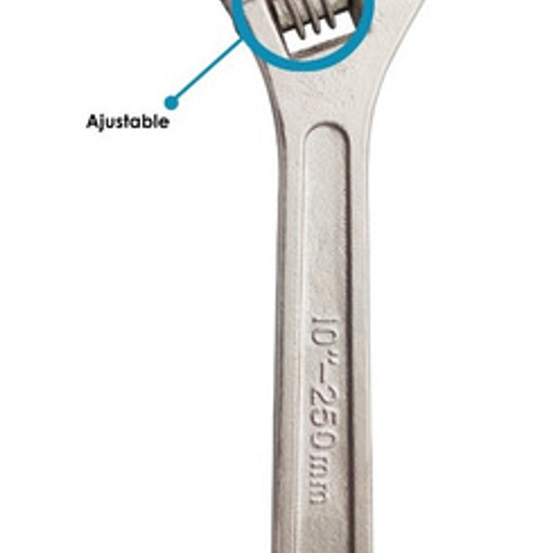 Llave Alemana Expansiva 10 Pulgadas Herramienta Manual 3