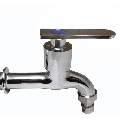 Llave Jardín O Lavadero Metálica Cierre Rápido