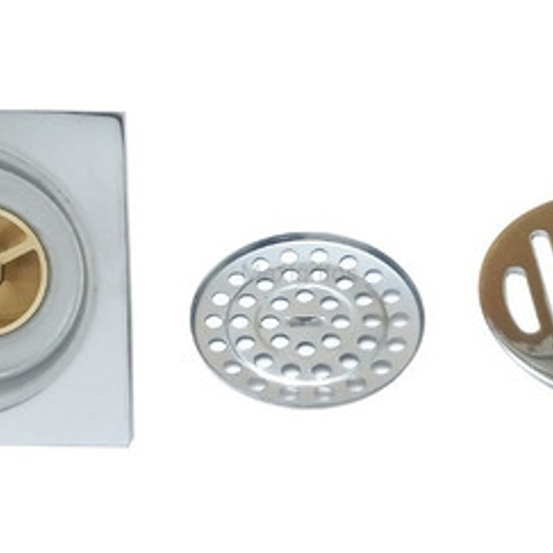 Rejilla Piso En Bronce 10x10 Antiolor Y Anticucarachas 2