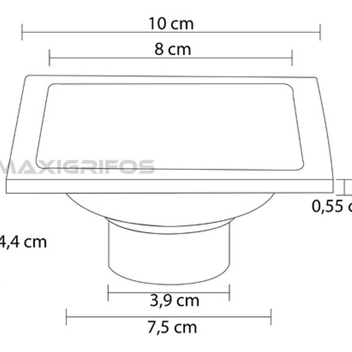 Rejilla Piso En Bronce 10x10 Antiolor Y Anticucarachas 4