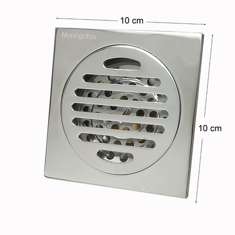 Rejilla Piso En Bronce 10x10 Antiolor Y Anticucarachas 5