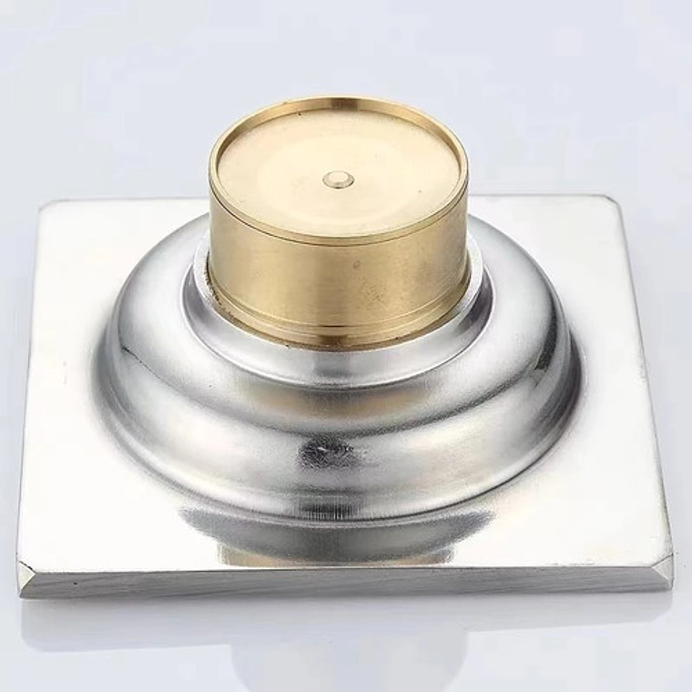 Rejilla Piso En Bronce 10x10 Antiolor Y Anticucarachas 6