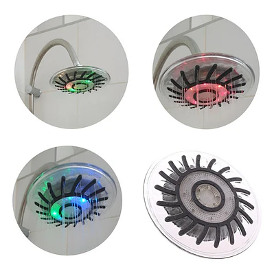 Regadera Led Verde Para Ducha Incluye Tubo