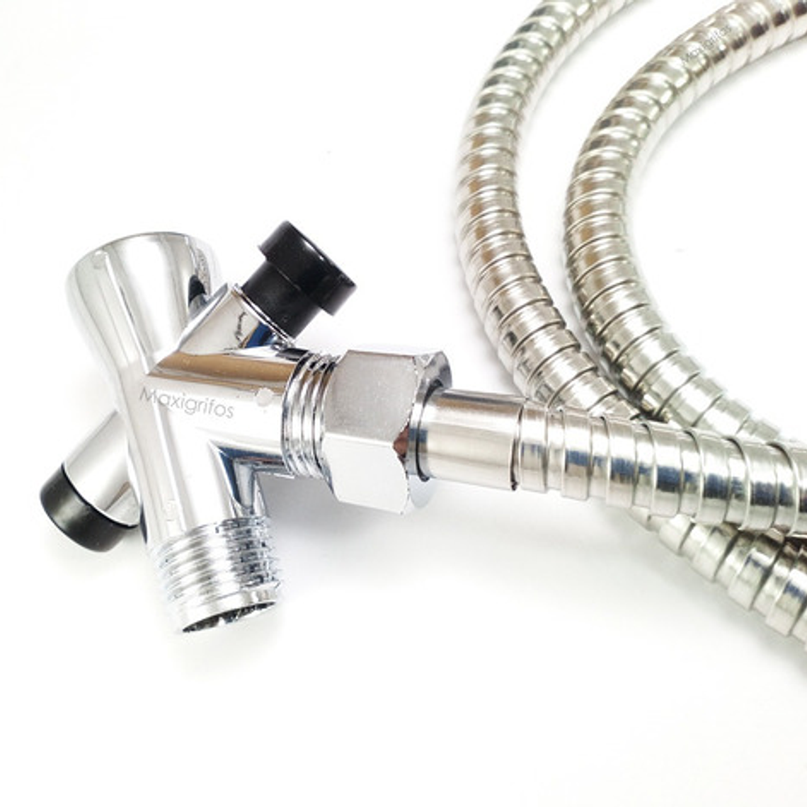 Ducha Teléfono 5 Funciones (tipos De Chorro) + Desviador 3