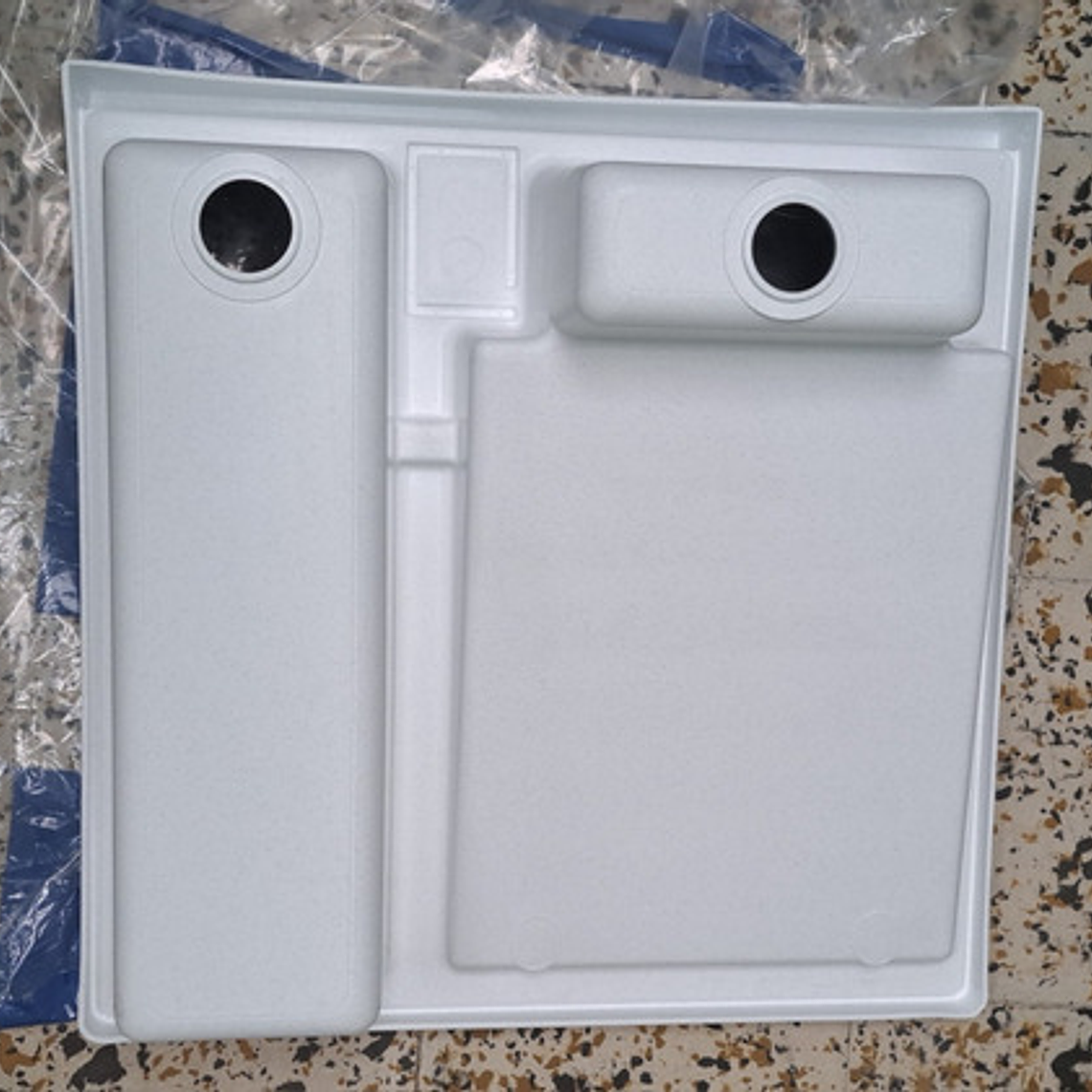 Lavadero Plástico 60 X 60, Tanque Y Válvulas De Pozuelo 7