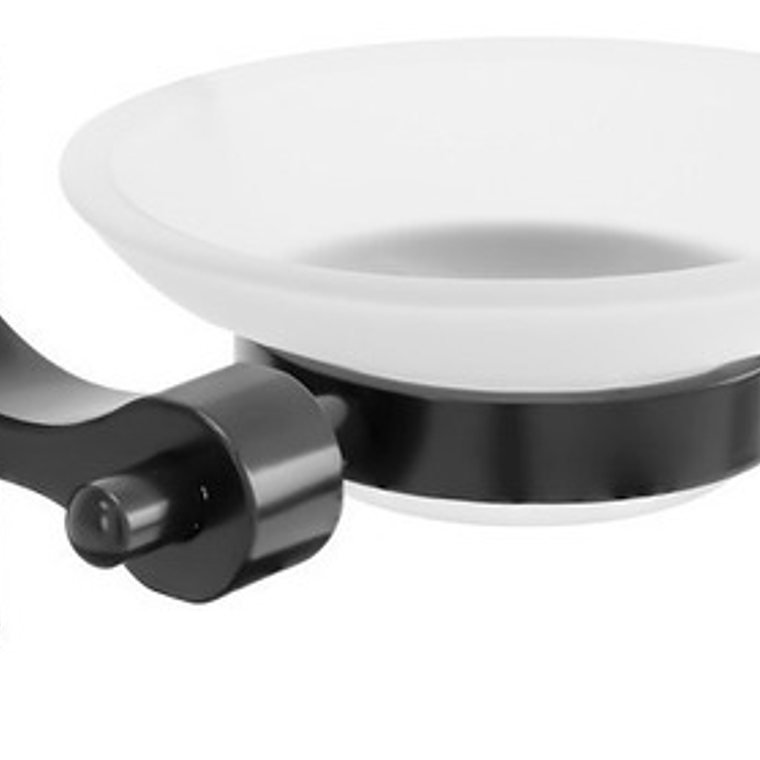Set Accesorios Para Baño Negro Mate 4