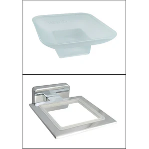 Jabonera Plato Cuadrado Lujo