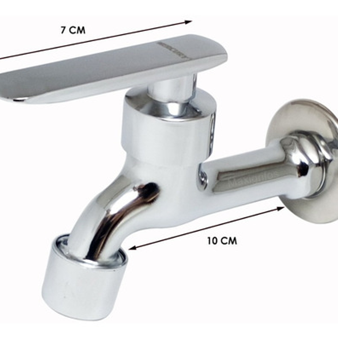 Llave Jardín O Lavadero De Lujo Metálica Doble Filtro 3