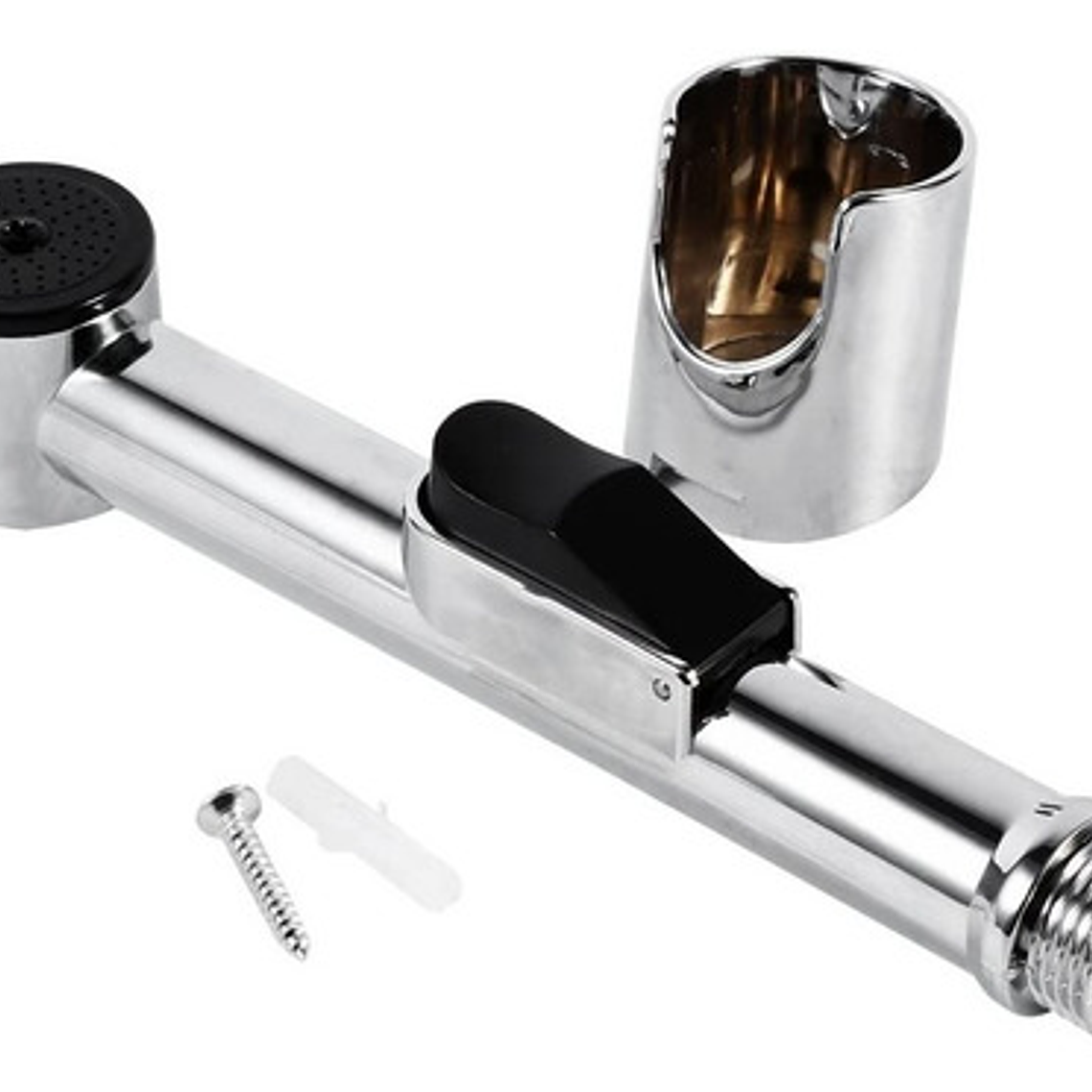 Ducha Bidé Telefono Con Manguera Siliconada De 1.50 Mt 2