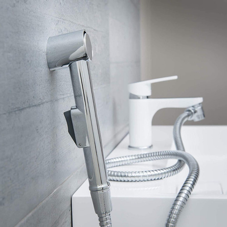Ducha Bidé Telefono Con Manguera Siliconada De 1.50 Mt 5