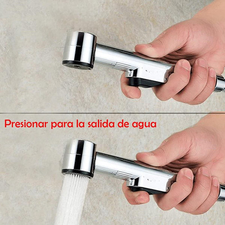 Ducha Bidé Telefono Con Manguera Siliconada De 1.50 Mt 8