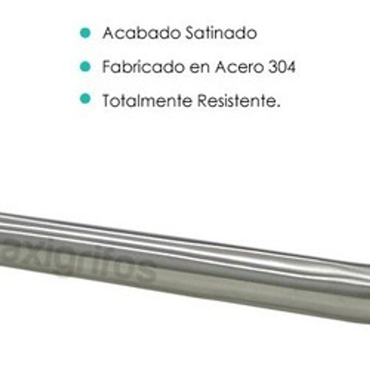 Barra De Seguridad Para Baño De 60 Cm Acero Inoxidable 2
