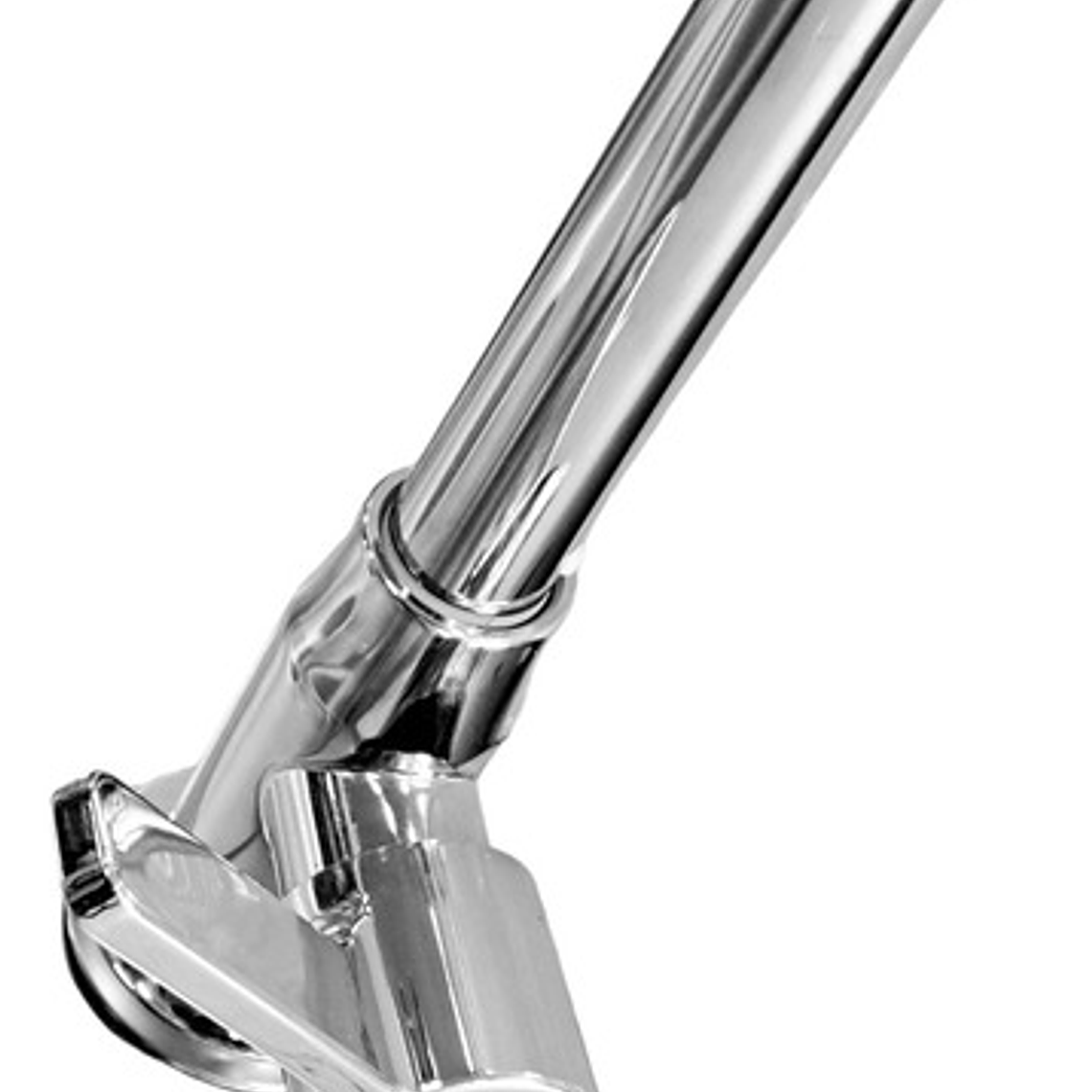 Griferia Lavaplatos Agua Fría Cuello Alto Redonda Metálica 6