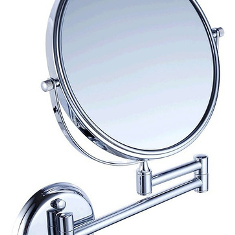 Espejo Retráctil Metálico Con Aumento Diseño Exclusivo 8