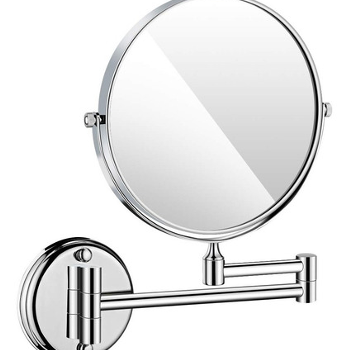 Espejo Retráctil Metálico Con Aumento Diseño Exclusivo 9