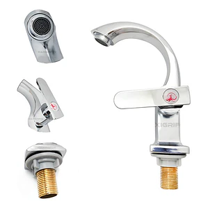 Llave Para Lavamanos Lujo Sencilla Solo Agua Fria