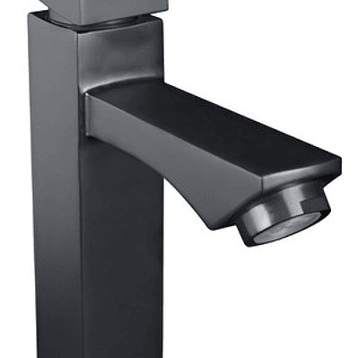 Llave Para Lavamanos Baja Negro Mate Boccherini Yw351-07