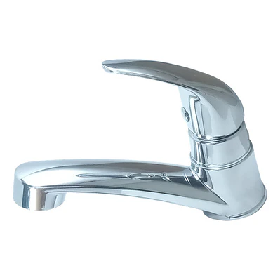 Llave Para Lavamanos Sencilla Abs Solo Agua Fria