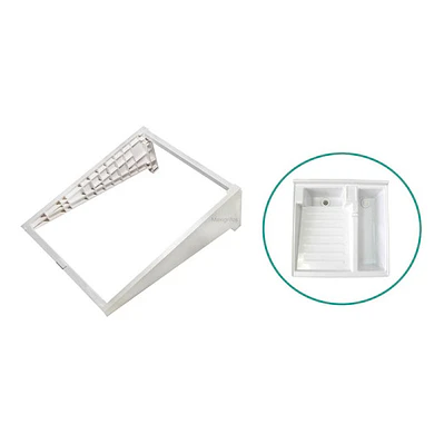 Base Para Lavadero Plástico 60x60 Incluye Chazos
