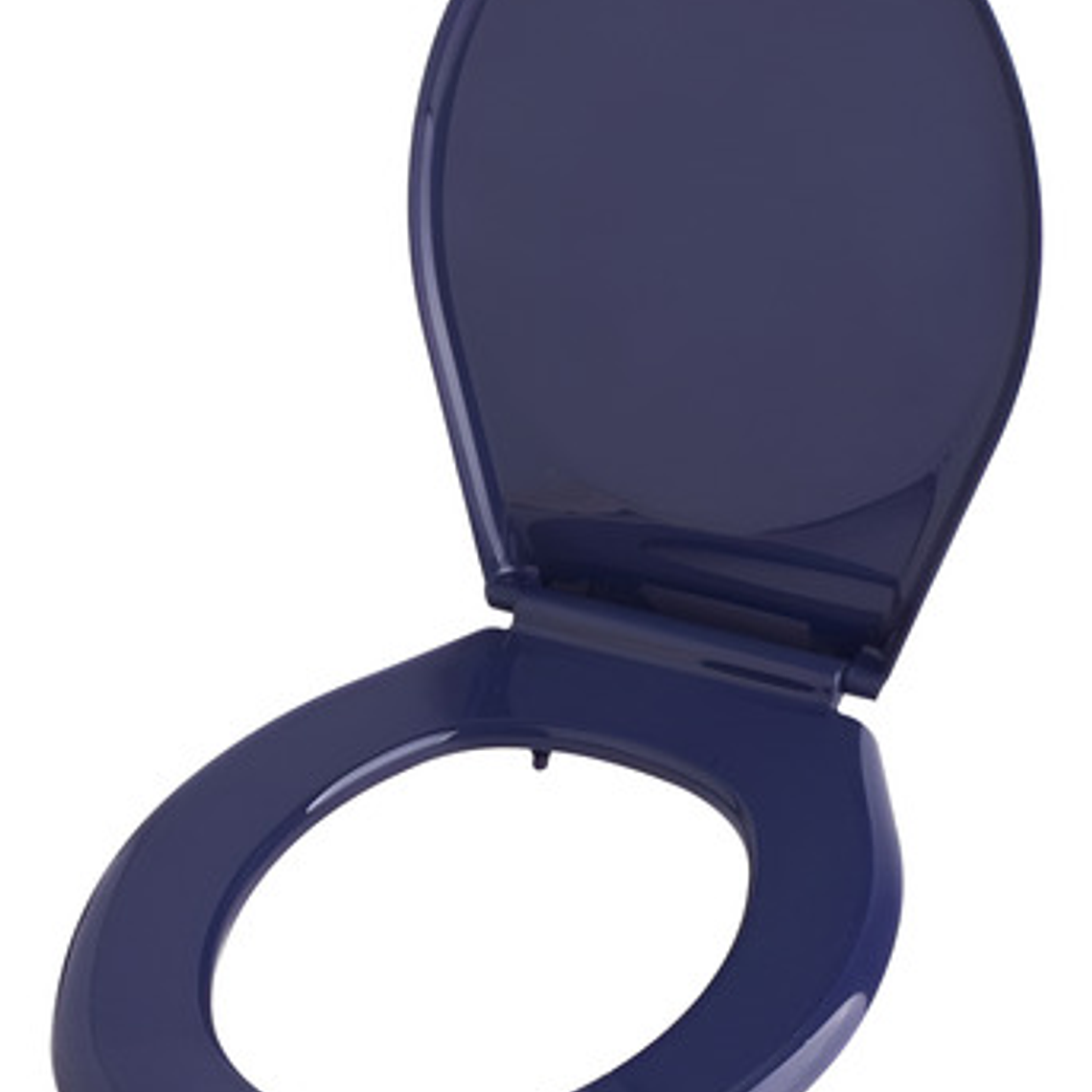 Tapa Asiento Sanitario Azul Oscuro Redondo 1