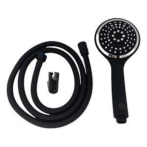 Ducha Telefono 3 Tipos De Chorro Negro Mate Lujo Negro Mate Negro/mate
