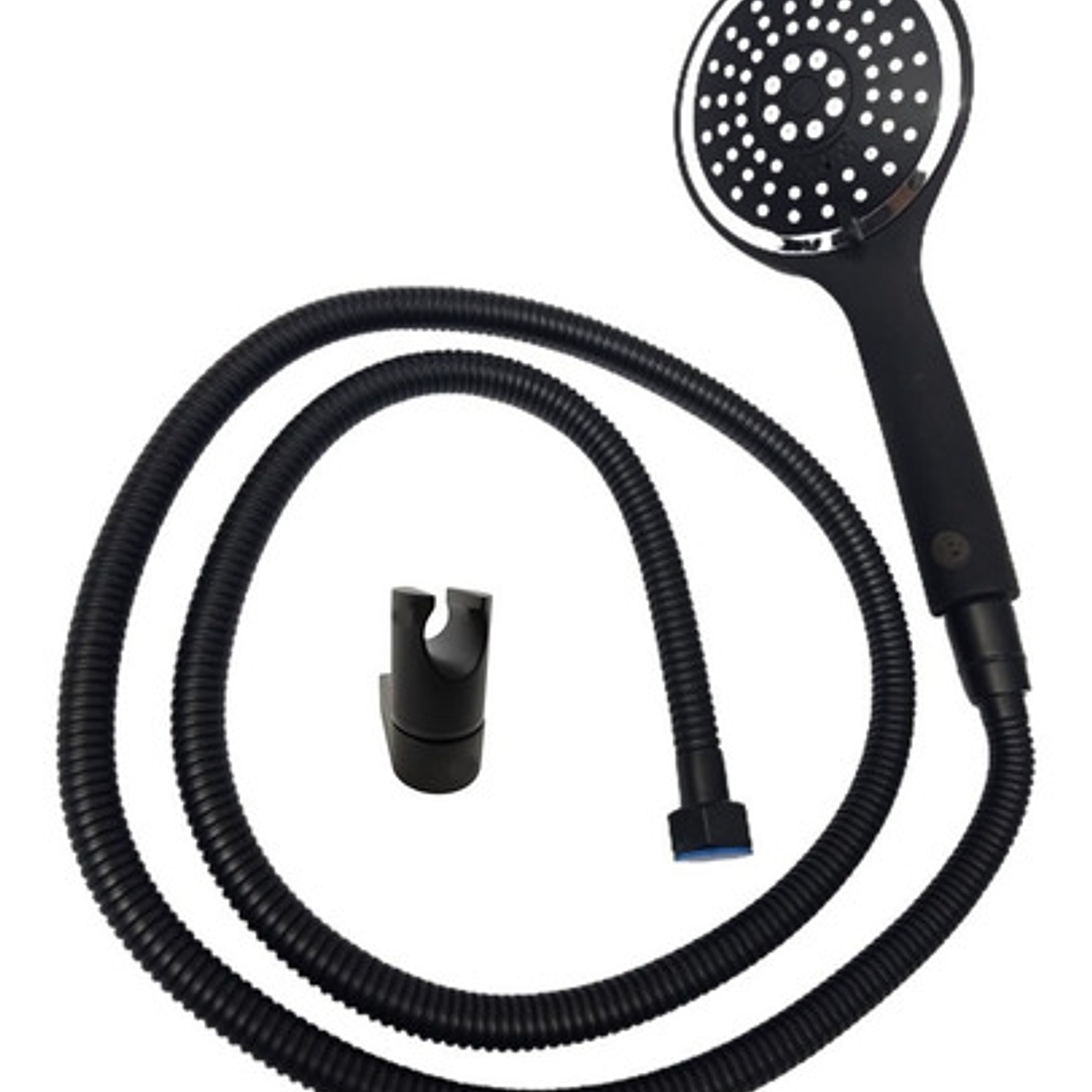 Ducha Telefono 3 Tipos De Chorro Negro Mate Lujo Negro Mate Negro/mate 4