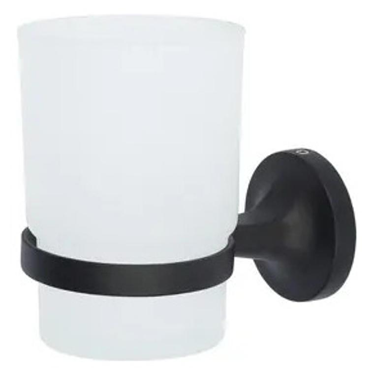 Set Accesorios Para Baño Negro Mate 6 Piezas 6