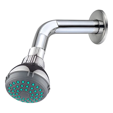 Regadera Para Ducha Plástica Abs Con Tubo