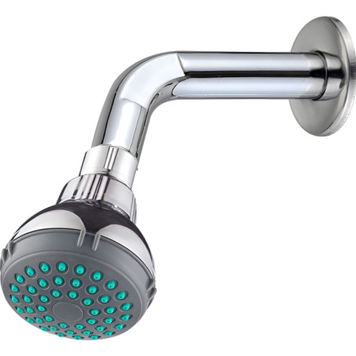 Regadera Para Ducha Plástica Abs Con Tubo 1