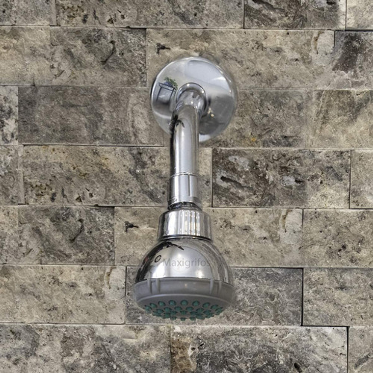 Regadera Para Ducha Plástica Abs Con Tubo 4