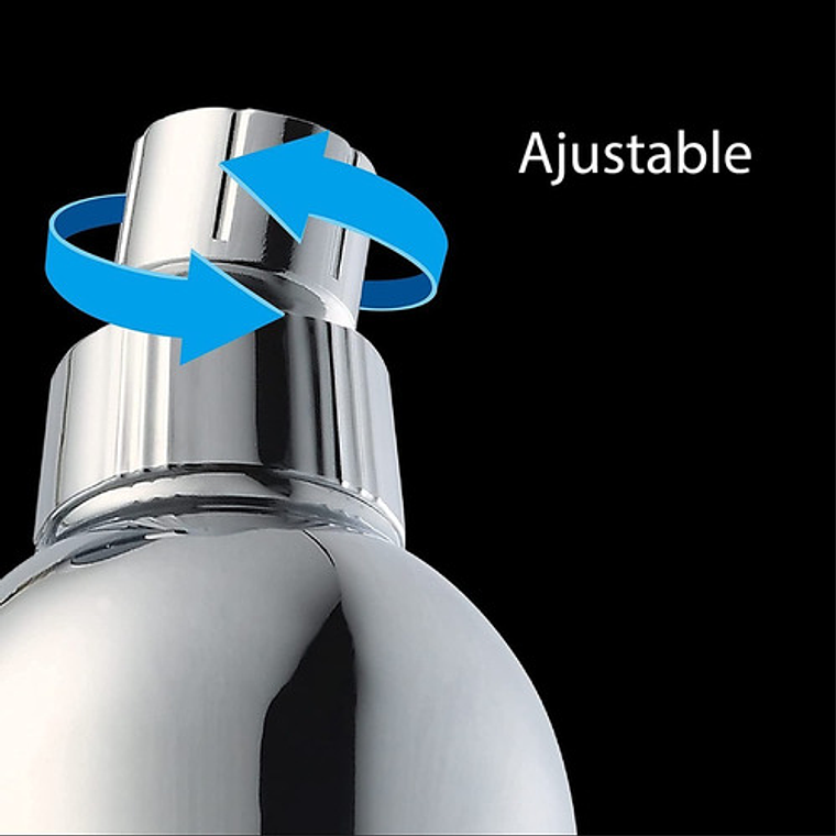 Regadera Para Ducha Plástica Abs Con Tubo 7