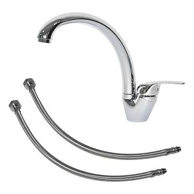 Griferia Llave  Monocontrol Para Cocina Lavaplatos