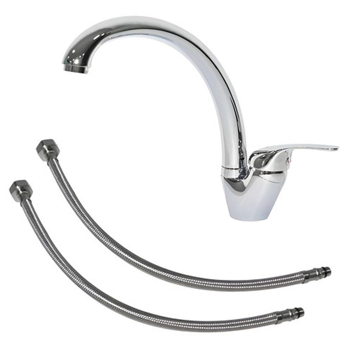 Griferia Llave  Monocontrol Para Cocina Lavaplatos 1