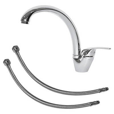 Griferia Llave  Monocontrol Para Cocina Lavaplatos