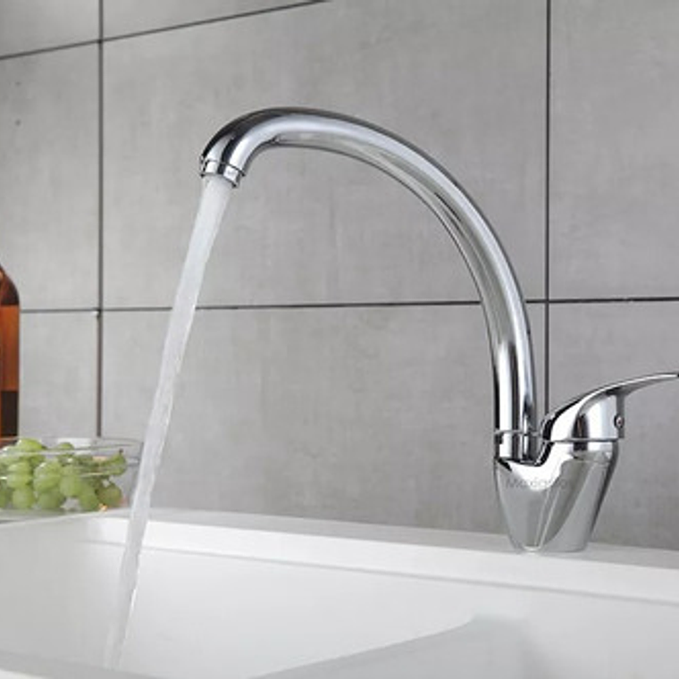 Griferia Llave  Monocontrol Para Cocina Lavaplatos 3