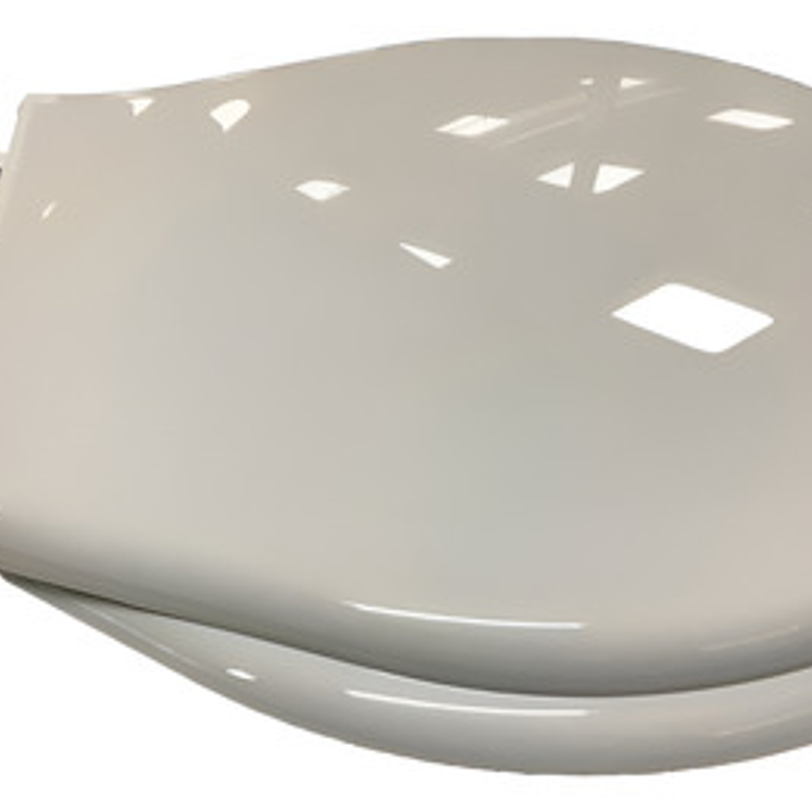 Tapa Asiento Sanitario Gris Claro Redondo 1