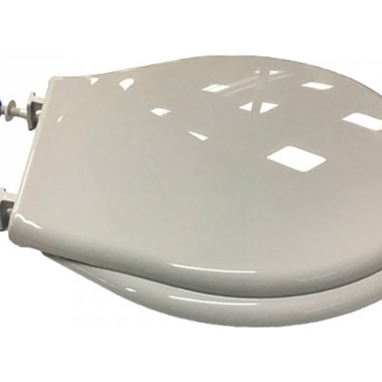 Tapa Asiento Sanitario Gris Claro Redondo 3