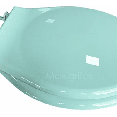 Tapa Asiento Sanitario Azul Claro Redondo