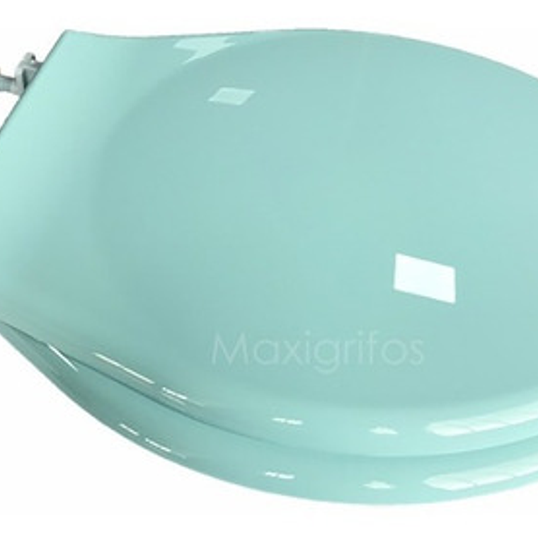 Tapa Asiento Sanitario Azul Claro Redondo 1