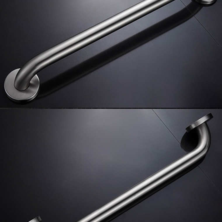 Barra De Seguridad Baño Maxigrifos A60 Acero Inoxidable Gris Mate 2