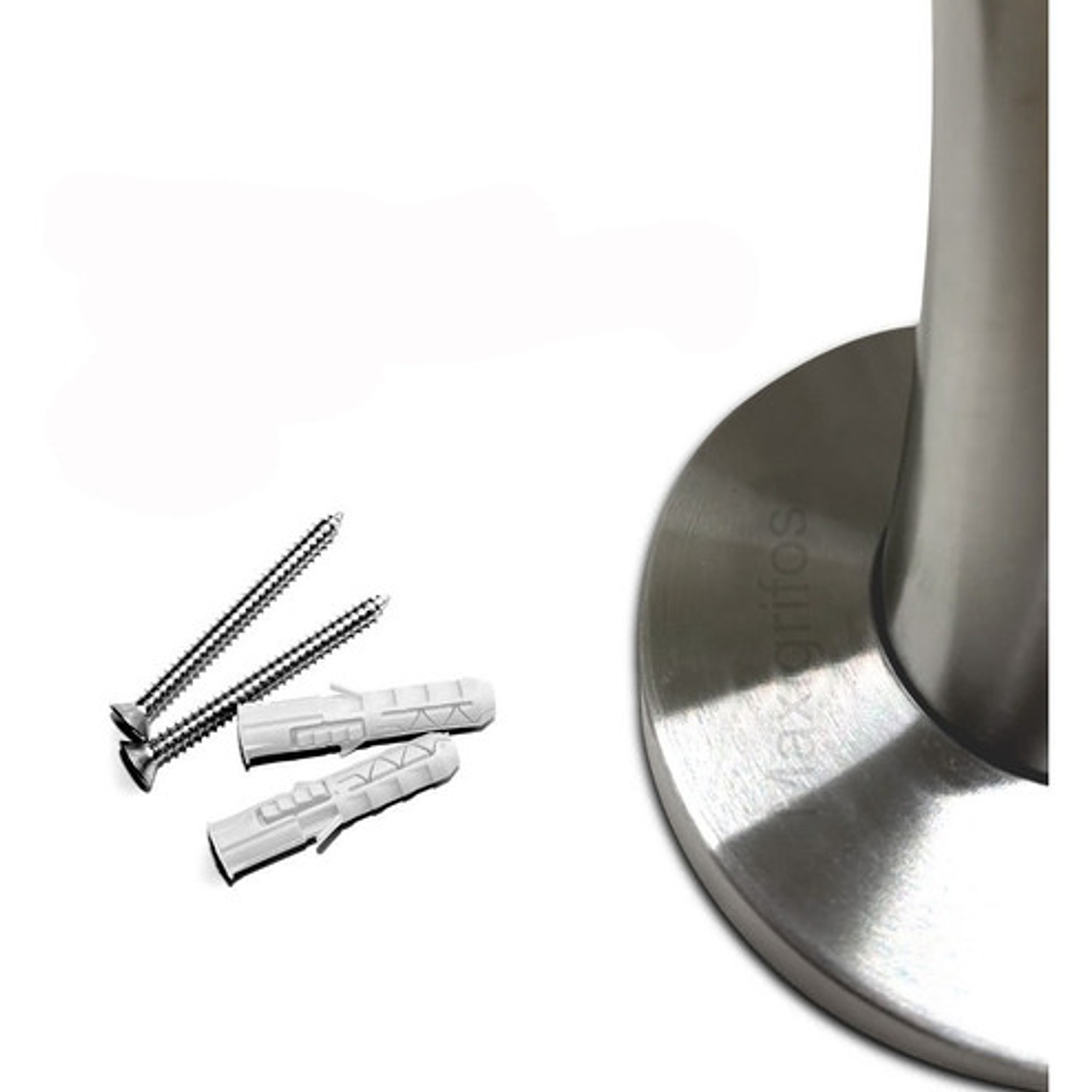 Barra De Seguridad Baño Maxigrifos A60 Acero Inoxidable Gris Mate 5