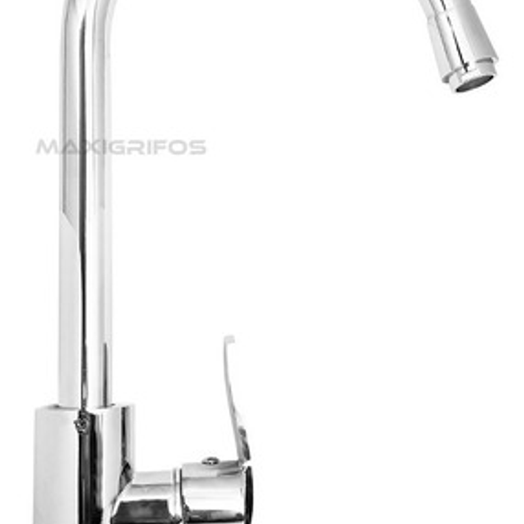 Griferia Para Lavaplatos Monocontrol Cuello Alto 5