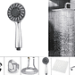 Combo X 3 Regadera Metálica 15x15, Ducha Telefono, Desviador - Miniatura 6