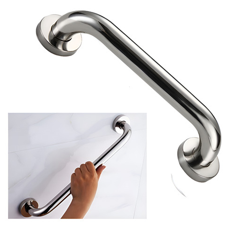 Barra De Seguridad Para Baño De 50 Cm1 1/4 Acero Inoxidable 1