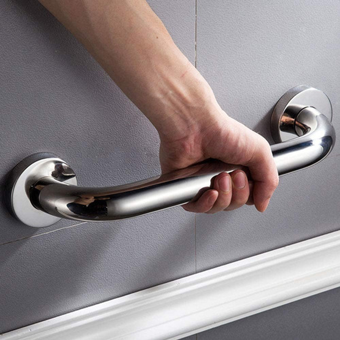 Barra De Seguridad Para Baño De 50 Cm1 1/4 Acero Inoxidable 6