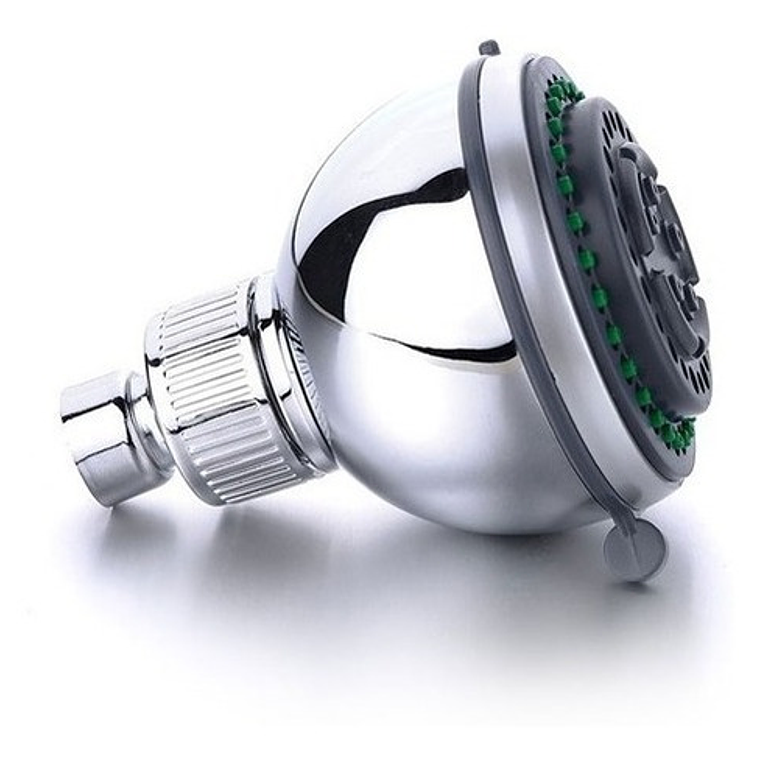 Regadera Ducha Cromada 5 Funciones Con Tubo  6